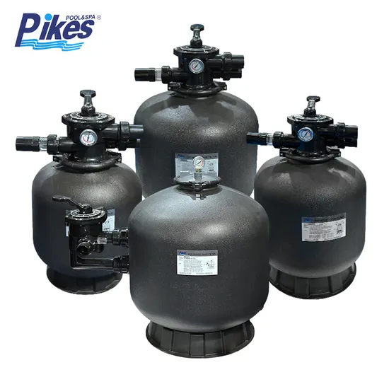 Pikes Premium Kunststoff-Sandfilter für effiziente Wasserfiltration, Poolpumpe, HDPE-Sandfilter