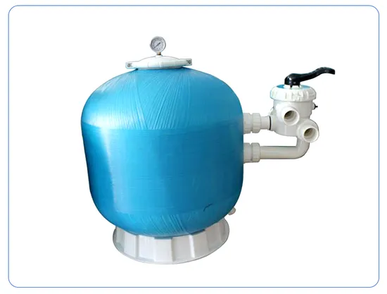 Heißer Verkauf Schwimmbäder Wasserzirkulierende Fiberglas Pool Sand Filter