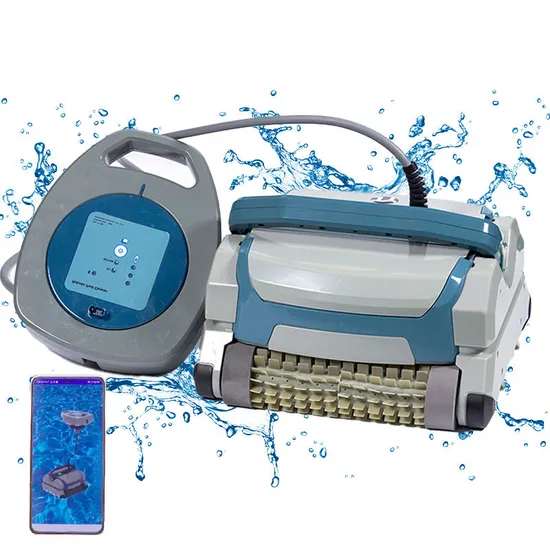 Automatischer Pool-Roboter-Reiniger Schwimmbad-Staubsauger Unterwasser-Wandkletter-Akku-Roboter