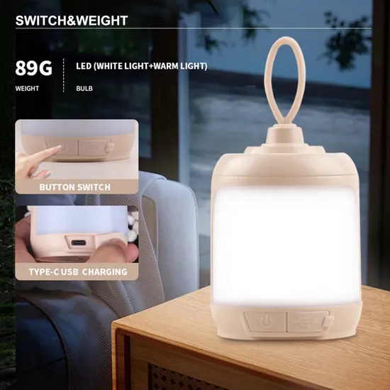 Wasserdichte LED Camping Lampe Tragbare Notfall Outdoor Lichter USB Lade Zelt Laternen