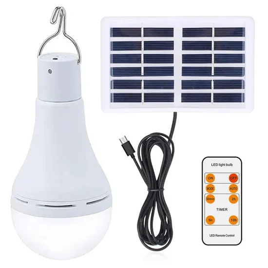 Wasserdichte USB-aufgeladene hängende Notfall-Sonnenlichtlampe für den Außenbereich und den Innenbereich