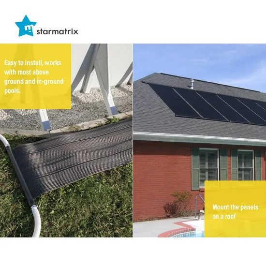 Starmatrix Factory Household Solar Pool Heater System with Controller 