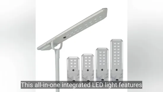 Aufladen der Solarstraßenlaterne im Freien LED-Solarbewegungssensor mit Fernbedienung LED-Straßenlampe